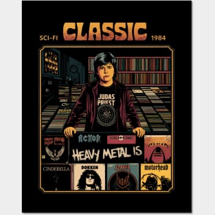 Vinyl record store "Metalhead Archaeology" Posters and Art